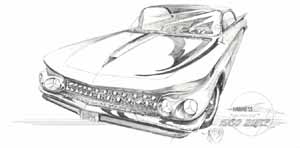 Study in Design - 60 Buick Custom