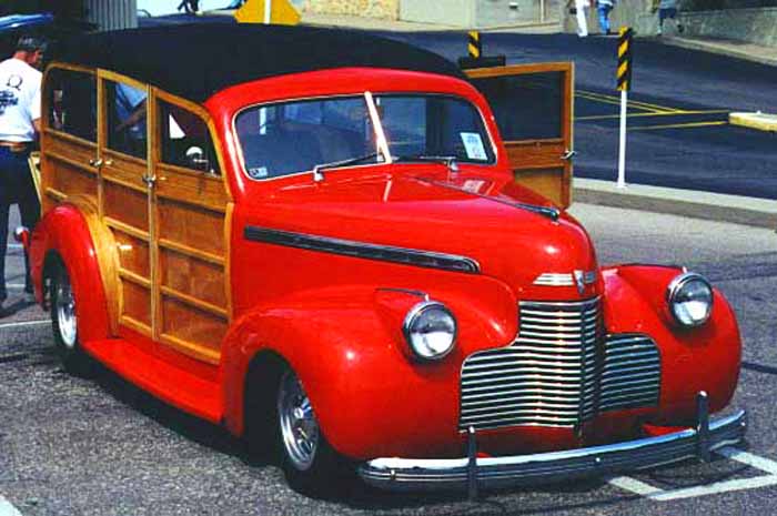 40 Chevy Woody Station Wagon Hot Rod