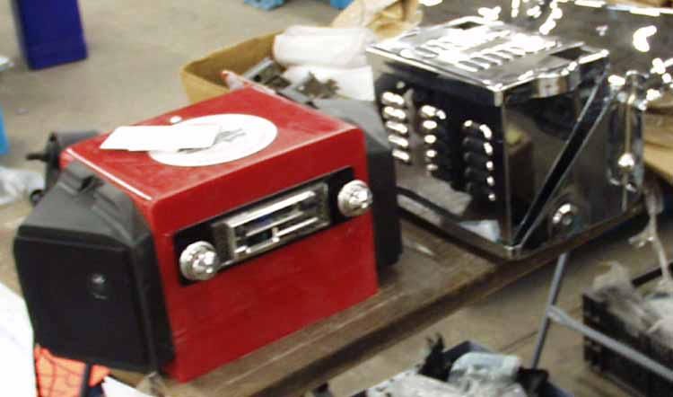 Classic Chevy Radio & Battery Box