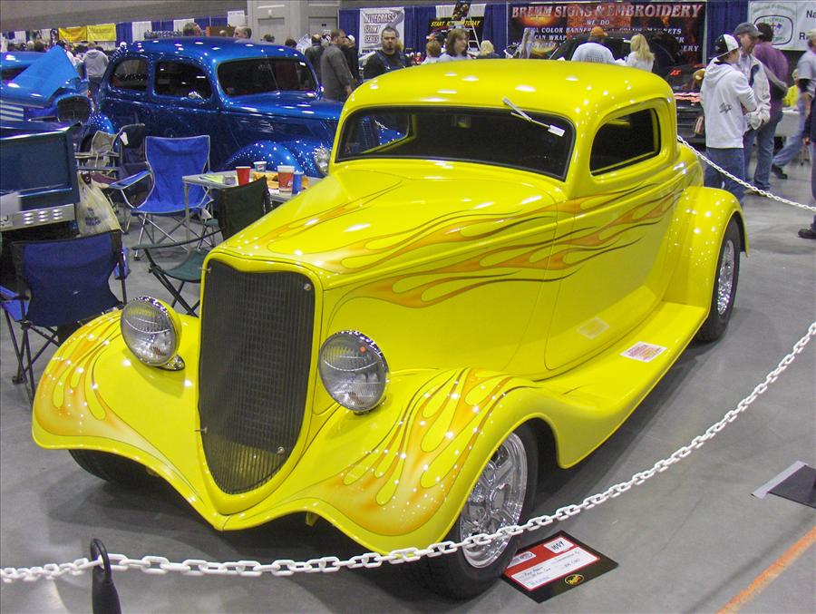 33 Ford Chopped 3W Coupe